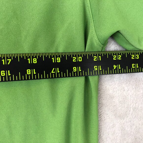 Under Armour Mens T-Shirt Medium HeatGear Short Sleeve Activewear Green Casual - Picture 4 of 9